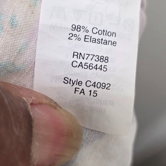 J.Crew Floral A-Line Festival Skirt Women's Size 4 Multicolor Cotton Blend Knee - Picture 7 of 7